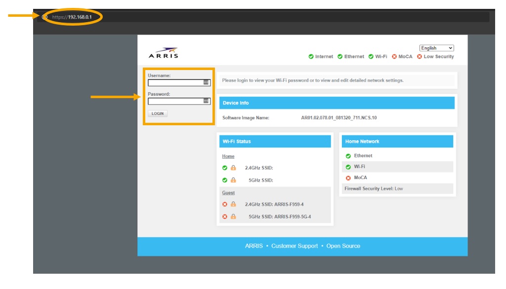 How Do I Set Up My Static IP for an Arris 6450 Modem?