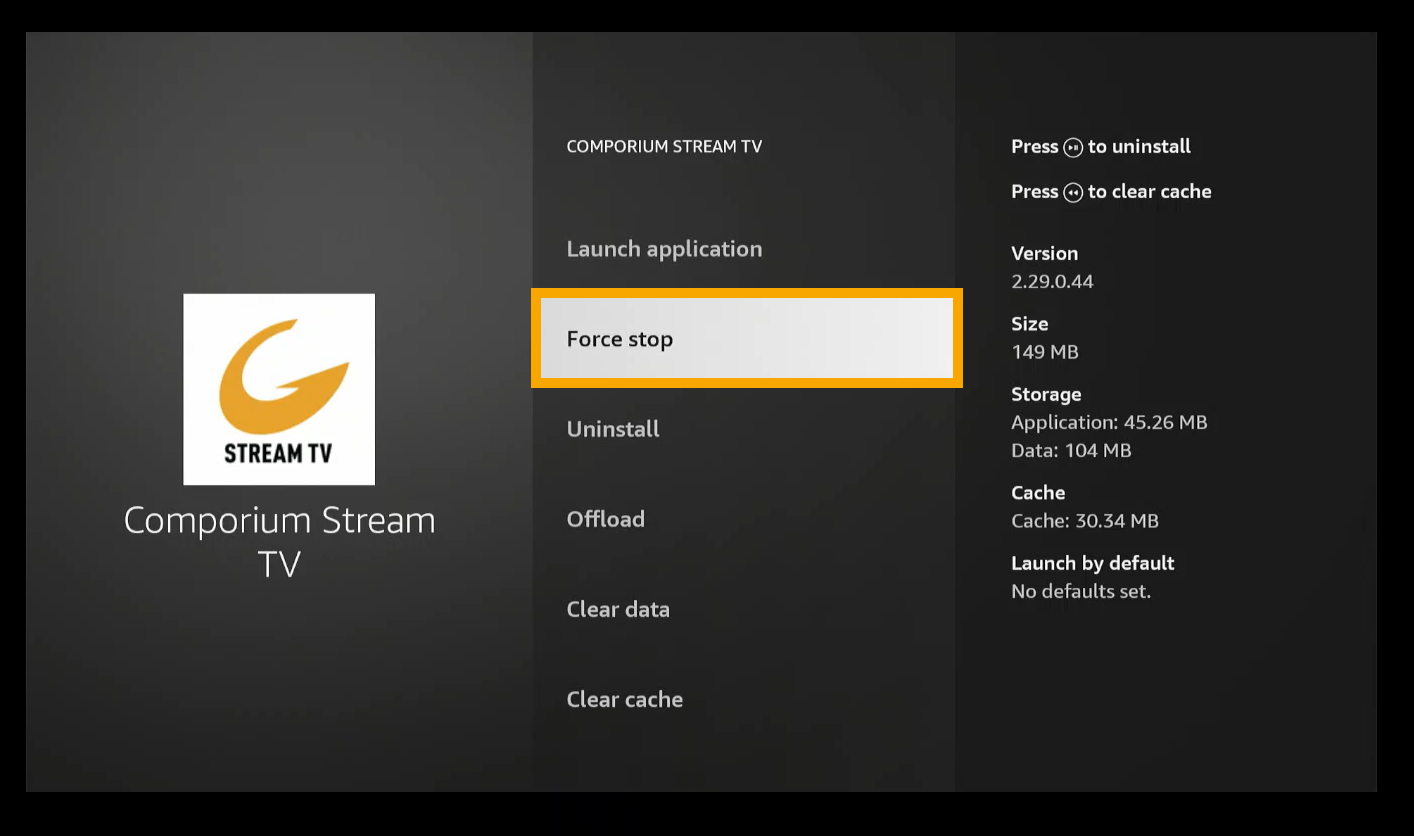 How do I close an App on the Firestick?