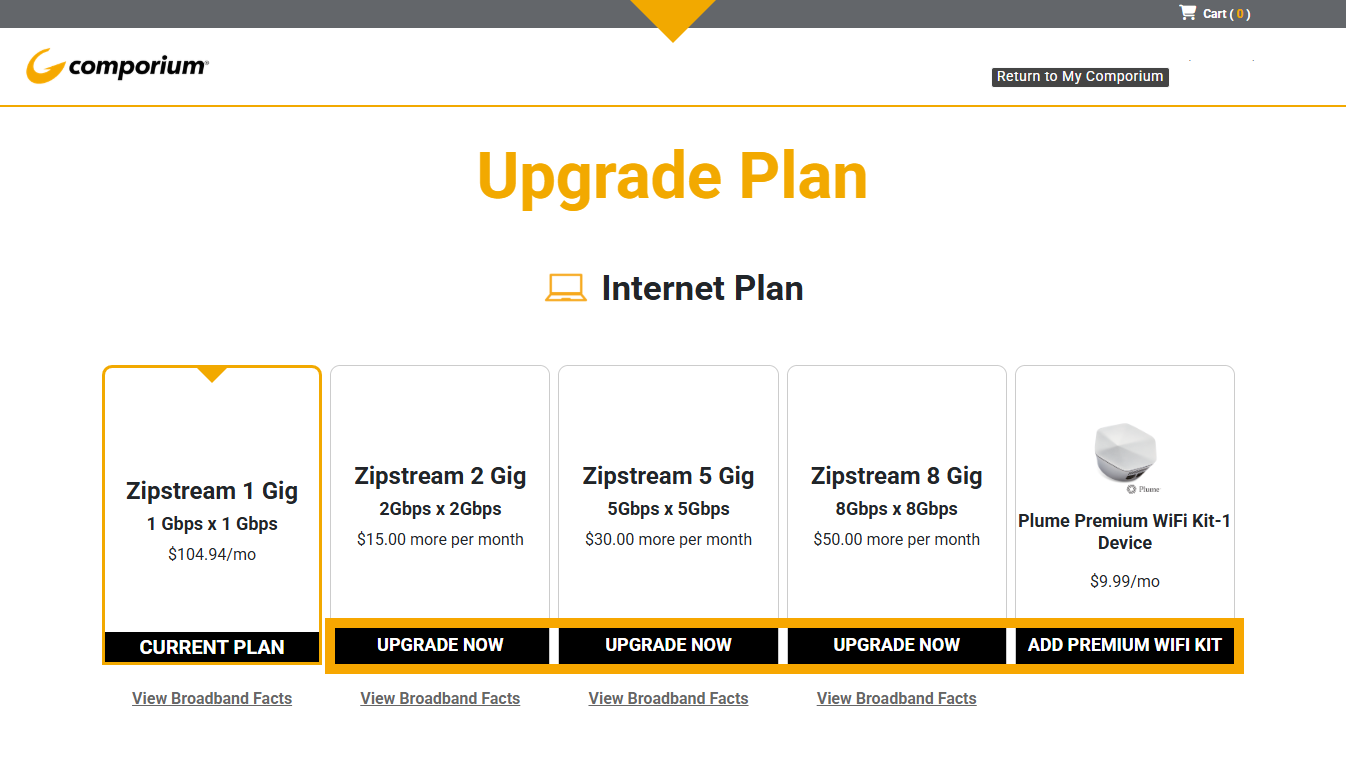 How do I upgrade or add new service if I am an existing subscriber?