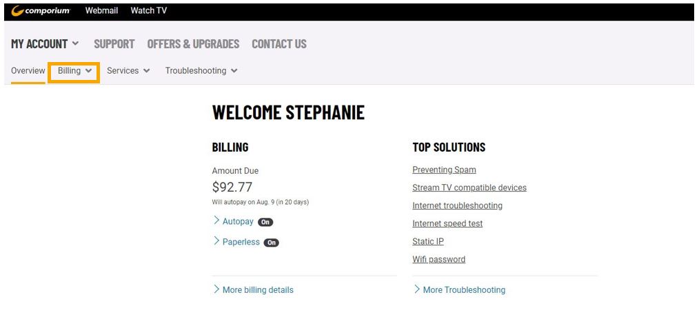 How do I make an online payment?