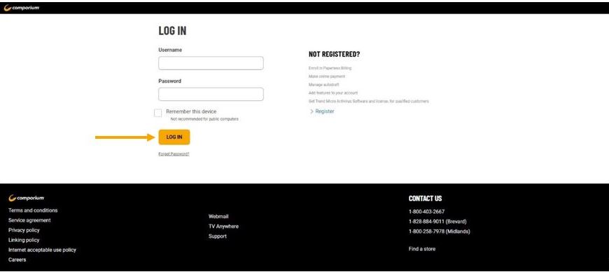 How do I set up My Comporium if I had access to MyAccount?