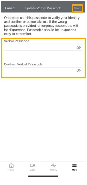 How do I change my passcode for my security system?