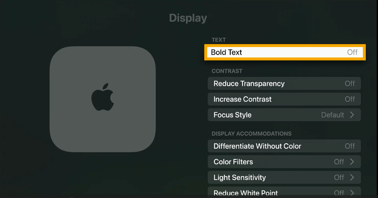 A closer look at Display Text On Screen With Added Apple Subscriber Konce