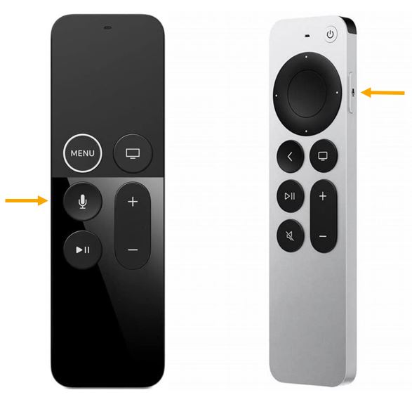 How do I access the VoiceOver accessibility feature for Apple TV?