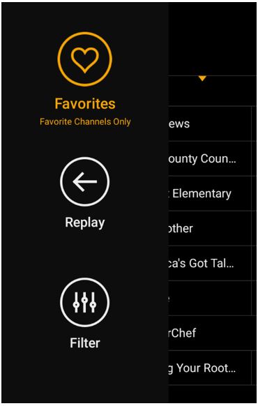 How do I set up Stream TV Favorites?
