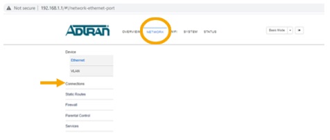 How Do I Set Up My Static IP with My Adtran SDX810 Router?